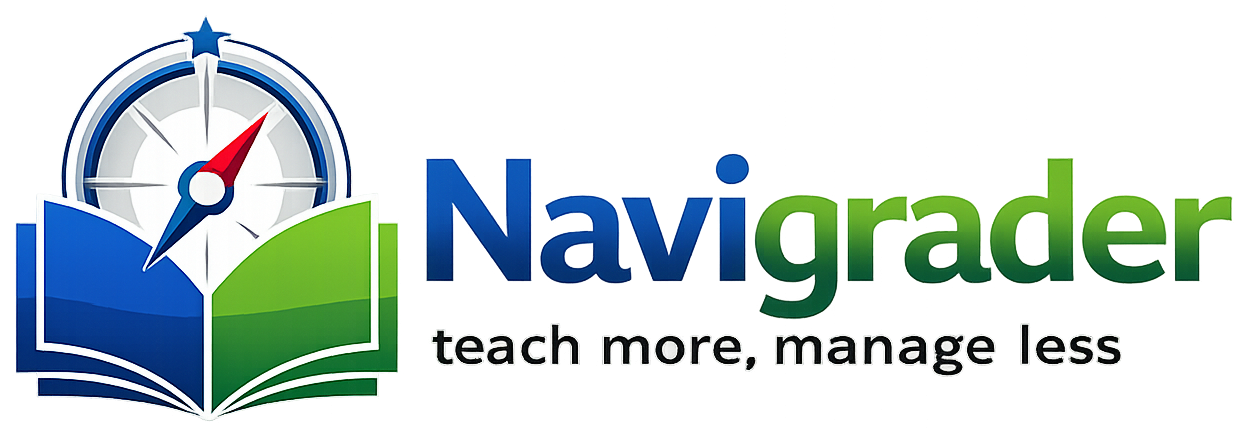 Navigrader teach more, manage less